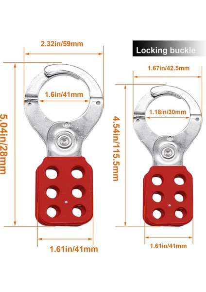 Kilitleme Etiketleme Kiti, Güvenlik Asma Kilitleri, Grup Kilitleme Kilitleri, Siyah Cep Çantalı Evrensel Devre Kesici Kilitleme. (Yurt Dışından) fırsatları