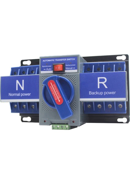 Otomatik Transfer Anahtarı 63A 4p Otomatik Çift Güç Transfer Anahtarı Elektromekanik Kilit Koruması 220V (Yurt Dışından)