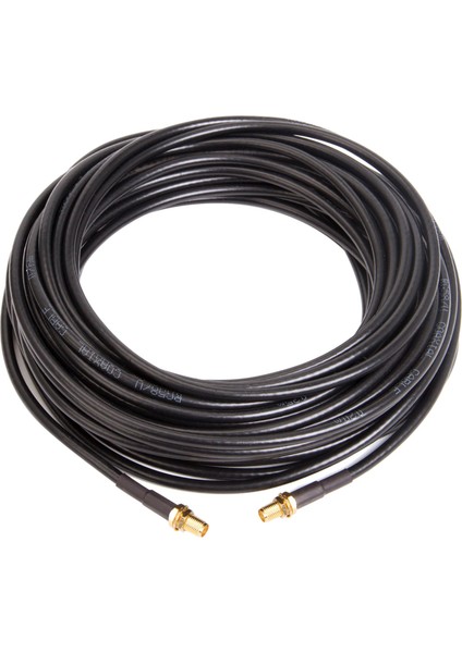 50 Inç Rg-58 Sma-F - Sma-F RG58 Koaksiyel Kablo Test Kablosu Uzatma Kablosu (Yurt Dışından)