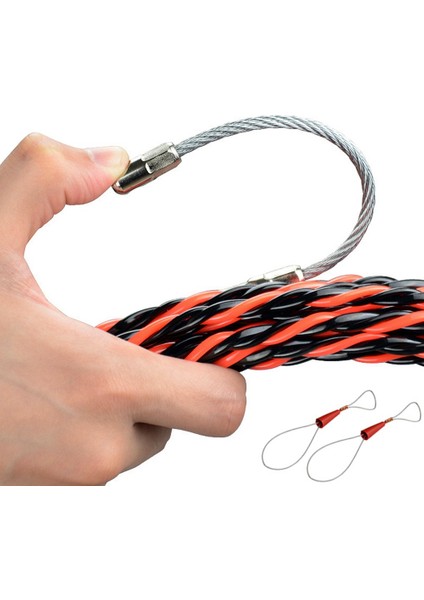 Elektrikçi Geçirici Seti Kurşun Aracı 20M Kablo Tel Kılavuzu 3-Strand Duvar Geçirici Kablo Kirişi (Yurt Dışından) fiyatları