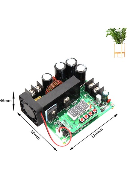 BST900W Dc-Dc Boost Dönüştürücü LCD Ekran Yükseltici Güç Kaynağı Modülü 8-60V Ila 10-120V Gerilim Trafosu Modülü (Yurt Dışından) fırsatları