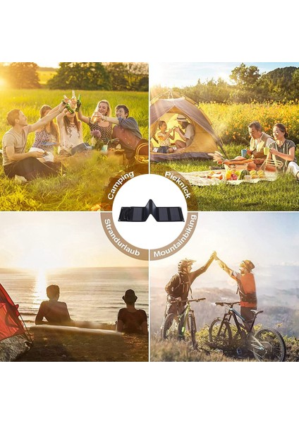 10W Güneş Katlanır Paket Dahili Stabilizasyon 5V Çift USB Solar Charger Dış Mekan Mobil Fotovoltaik Şarj Kartı (Yurt Dışından) modelleri