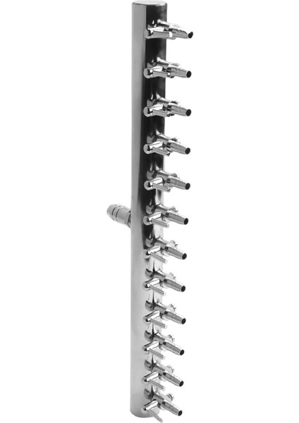 Akvaryum Aksesuarları 12 Yollu Akvaryum Hava Yönlendirici Kontrol Vanası Oksijen Pompası Hortum Giriş Çapı 8mm (Yurt Dışından) fiyatları