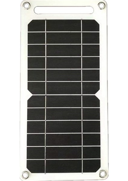 Güneş Fotovoltaik Paneli 6 V USB Taşınabilir Su Geçirmez Panel Cep Telefonu Güç Bankası 6 W Pil Şarj Cihazı Açık Seyahat (Yurt Dışından)
