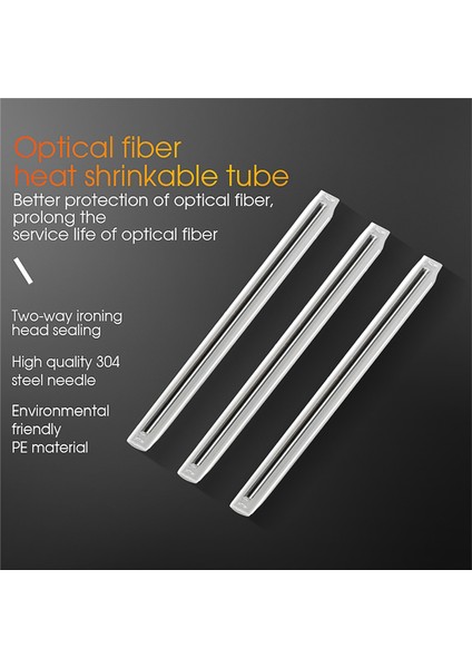 2000 Adet 60MM Optik Fiber Isı Büzüşmeli Tüp Ftth Fiber Ekleme Koruma Kovanları Ince Tüp (Yurt Dışından) fırsatları