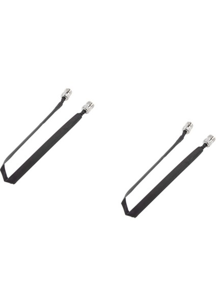 2 Adet Kapı/pencere Geçiş Düz Rf Koaksiyel Kablo SO239 Uhf Dişi Uhf Dişi 50 Ohm Rf Koaksiyel Pigtail Uzatma Kablosu (Yurt Dışından)
