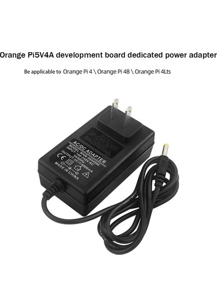 Orange Pi Için 5V 4A Güç Adaptörü Şarj Cihazı 4/4b/4lts Geliştirme Kurulu Güç Adaptörü Abd Tak (Yurt Dışından)
