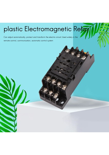 HH54P Dc 12V Bobin 4pdt 14 Pin Elektromanyetik Güç Rölesi DYF14A Tabanı (Yurt Dışından)