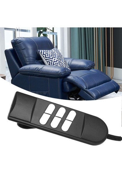 Elektrikli Recliner Sandalyeler Denetleyici 6 Düğme 5 Pin El Anahtarı Ev Aletleri Için Ayarlanabilir Yatak Asansör Sandalyeler Recliners (Yurt Dışından)