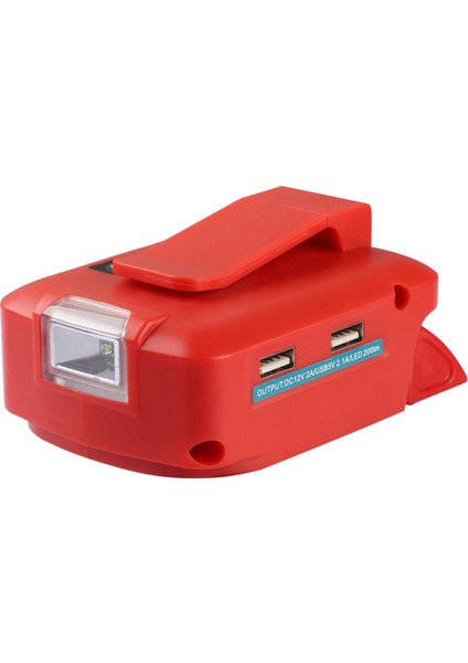 14.4V/18V Lityum Pil Adaptörü LED Spot Işıklı USB Dönüştürücü M Piller Için (Yurt Dışından)