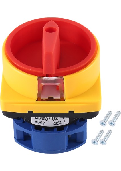 25A Izolatör Anahtarı Değiştirme Anahtarı 2 Pozisyon Evrensel Kam Seçici Mandallama Anahtarları 550V 25A (Yurt Dışından)