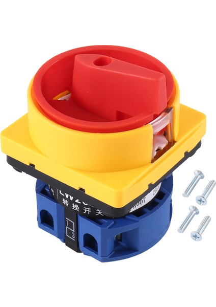 25A Izolatör Anahtarı Değiştirme Anahtarı 2 Pozisyon Evrensel Kam Seçici Mandallama Anahtarları 550V 25A (Yurt Dışından) modelleri