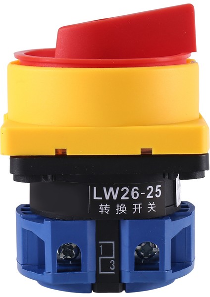 25A Izolatör Anahtarı Değiştirme Anahtarı 2 Pozisyon Evrensel Kam Seçici Mandallama Anahtarları 550V 25A (Yurt Dışından) fırsatları