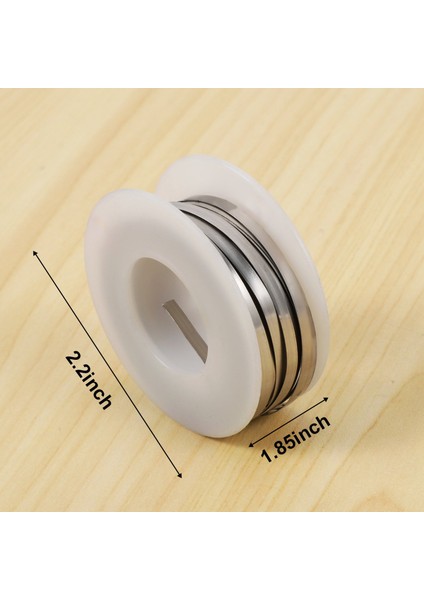 Isıtma Elemanları Için 7.5m 24.6ft 0.2X3MM Nikrom Düz Isıtıcı Teli (Yurt Dışından) fiyatları