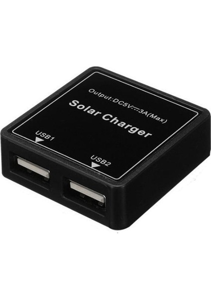 5 Adet Güneş Paneli Şarj Cihazı Güç Bankası 5V 3A Çift USB Şarj Voltaj Kontrol Cihazı Regülatörü Sabitleyici Şarj Cihazı (Yurt Dışından)