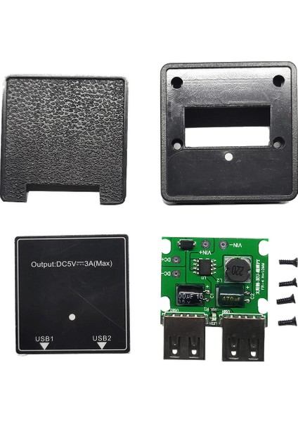 5 Adet Güneş Paneli Şarj Cihazı Güç Bankası 5V 3A Çift USB Şarj Voltaj Kontrol Cihazı Regülatörü Sabitleyici Şarj Cihazı (Yurt Dışından)