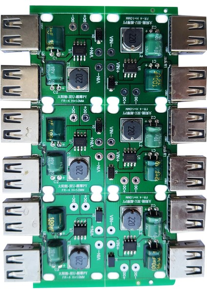 5 Adet Güneş Paneli Şarj Cihazı Güç Bankası 5V 3A Çift USB Şarj Voltaj Kontrol Cihazı Regülatörü Sabitleyici Şarj Cihazı (Yurt Dışından)