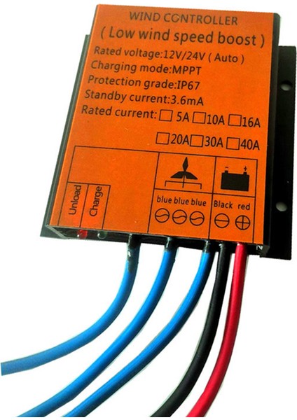 400W Voltaj Arttırma Rüzgar Kontrol Cihazı 12V 24V Mppt Doğrultucu Rüzgar Şarj Kontrol Cihazı Türbin Jeneratörü Için Düşük Rüzgar Hızı (Yurt Dışından)