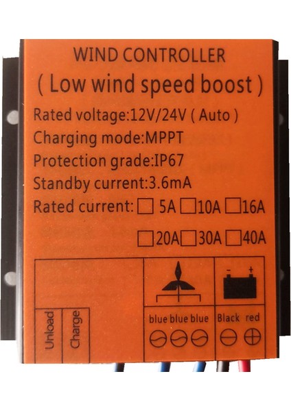 400W Voltaj Arttırma Rüzgar Kontrol Cihazı 12V 24V Mppt Doğrultucu Rüzgar Şarj Kontrol Cihazı Türbin Jeneratörü Için Düşük Rüzgar Hızı (Yurt Dışından)