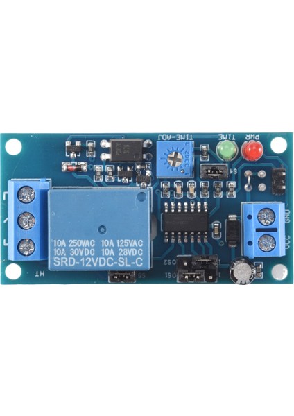 12V Dc Gecikme Röle Gecikme Açma / Gecikme Kapatma Anahtarı Modülü, Zamanlayıcılı (Yurt Dışından)