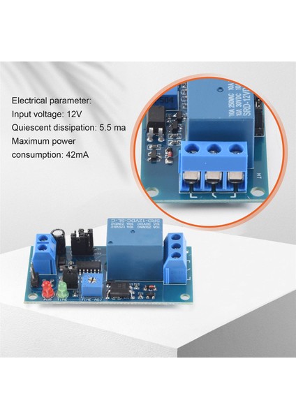 12V Dc Gecikme Röle Gecikme Açma / Gecikme Kapatma Anahtarı Modülü, Zamanlayıcılı (Yurt Dışından) indirimleri