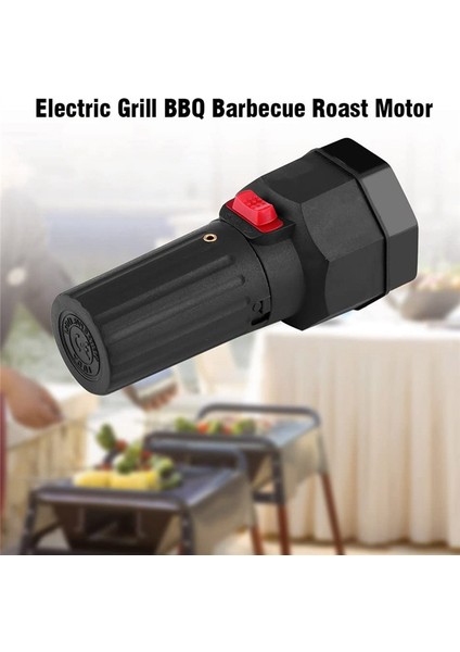 Bekü Rotisserie Motorlu Elektrikli Bekü Izgara Döner Motor (Akülü) Kızartma Braketi Aksesuarları, Siyah (Yurt Dışından) fırsatları