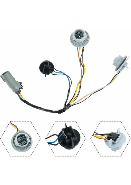 Ford F150 2018 2019 2020 Arka Stop Lambası Kablo Demeti Geri Vites Lambası Fren Lambası Kablo Demeti JL3Z-13412-A (Yurt Dışından) fırsatları