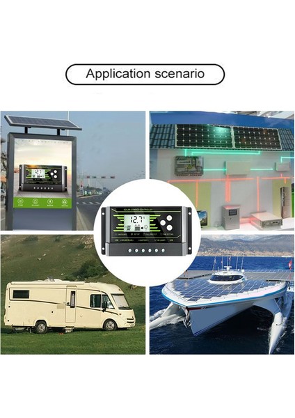 10A Pwm Çift USB Maksimum Akım 2,5A'YA Kadar Arkadan Aydınlatmalı Solar Şarj Kontrol Cihazı (Yurt Dışından) fırsatları