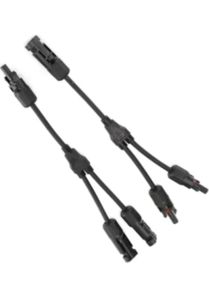 Güneş Paneli Için Güneş Konnektörleri Y Dalı Paralel Pv Adaptör Kablosu Tel Fiş Takım Seti (M/ff+F/mm) (Yurt Dışından) indirimleri