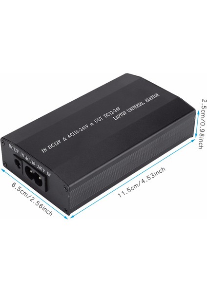 34 Dc Konnektörlü Evrensel Dizüstü Bilgisayar Güç Adaptörü Dizüstü Bilgisayar Adaptörü Ev/araba Kullanımı Için (Ab Fişi) (Yurt Dışından) indirimleri