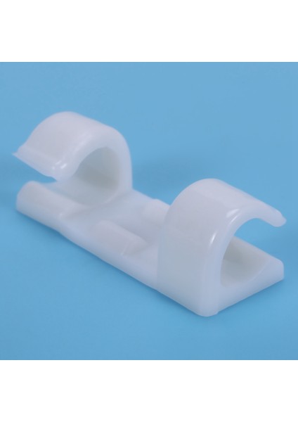 20 Adet/grup Tel Sabitleme Kelepçe Klipsi Masaüstü Tel Temizleme Klipleri Tutucu Kelepçeleri Kablo Klip Cihazı USB Kablosu Klipleri Tutucu Organizatör (Beyaz) (Yurt Dışından) indirimleri