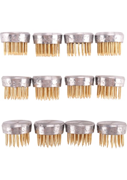 12 Paket Çiçek Kurbağalar Tutucu, Kenzans Yuvarlak Çiçek Aranjör Mini Çiçek Kurbağalar Pimleri, 0.9 Inç Çiçek Pin Tutucu (Yurt Dışından)