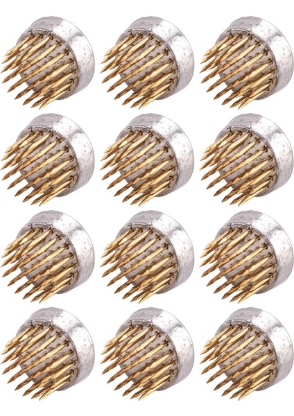 12 Paket Çiçek Kurbağalar Tutucu, Kenzans Yuvarlak Çiçek Aranjör Mini Çiçek Kurbağalar Pimleri, 0.9 Inç Çiçek Pin Tutucu (Yurt Dışından) modelleri