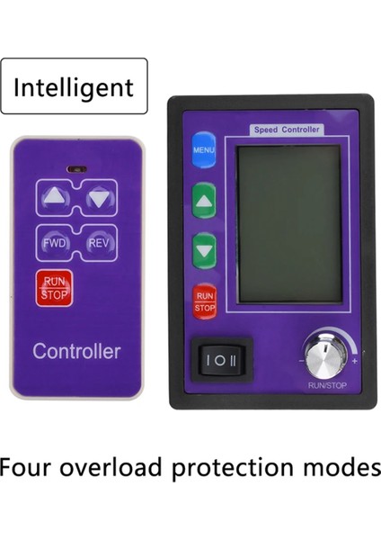 LCD Ekran Motor Hız Kontrol Cihazı Kablosuz Uzaktan Kumanda Pwm Dc Fırça Motor Kontrol Cihazı DC10-55V 30A Voltmetre Test Cihazı (Yurt Dışından) fırsatları