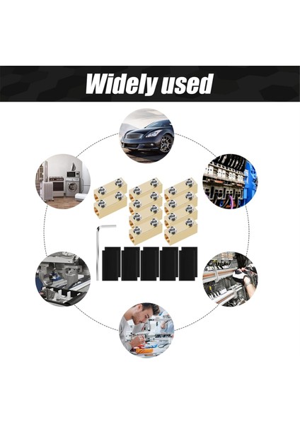 10 Adet Tel Bağlantı Somun Takımı 60A Bakır Ekleme Kablo Bağlantısı Su Geçirmez Devre Tel Bağlantı Terminali (Yurt Dışından) indirimleri