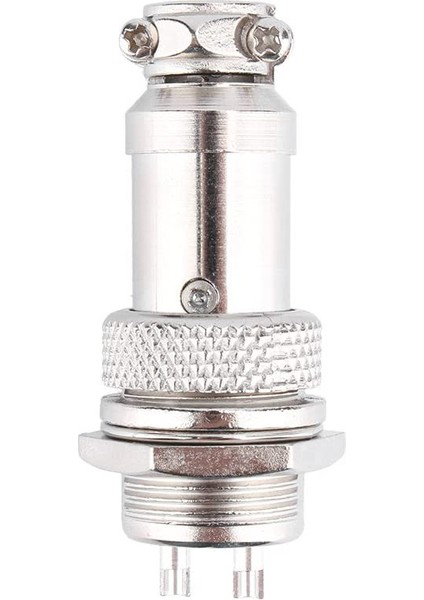 GX16 Havacılık Konektörü 2-Pin 400 V Vida Tipi Erkek ve Dişi Alın Kablo Konektörü Havacılık Fiş Soketli Konnektör (Yurt Dışından)