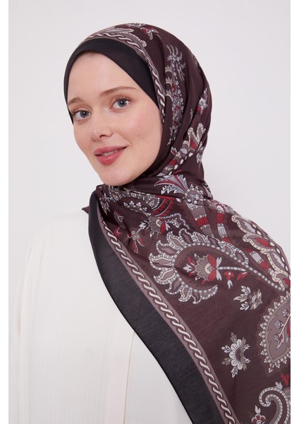 Açık Kahve Sarmal Etnik Sport Şal fiyatları