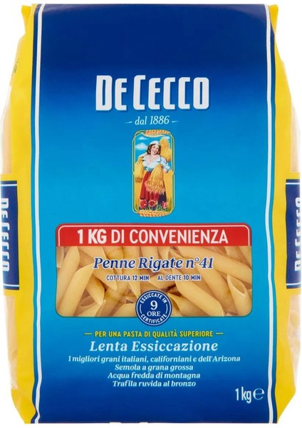 Makarna- De Cecco Penne Rıgate 1kg