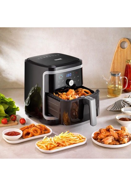 Thermochef Xl Airfryer/sıcak Hava Fritözü-Siyah
