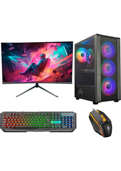 ROTAMPC-RT0289 I7 6.nesil 16GB Ddr4 Ram 512GB M2 Nvme 4gb GT740 VGA "23.8 Oyun Bilgisayarı