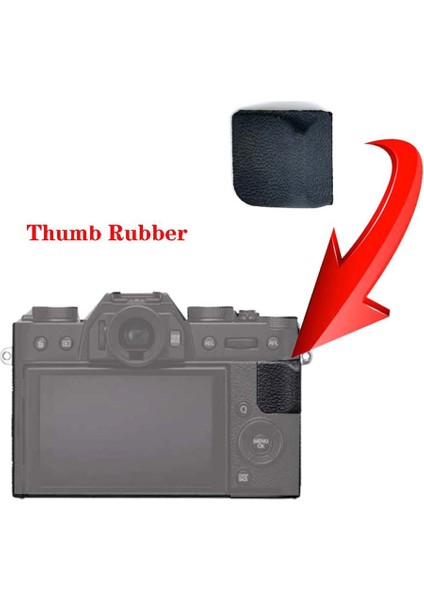 1 Takım Yeni Vücut Kauçuk Ön Kapak Kauçuk Başparmak Kavrama Yedek Parça Fuji Fujifilm X-T10 X-T20 XT10 XT20 Kamera (Yurt Dışından) indirimleri