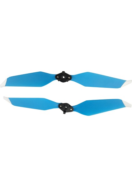 1 Çift Düşük Gürültülü Hızlı Bırakılan Renkli Drone Pervaneleri 8331F Djı Mavic Pro Platinum Drone Aksesuarları Mavi (Yurt Dışından)
