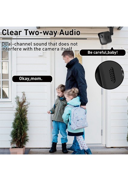 Blink Outdoor 3 Blink 4 Hava Koşullarına Dayanıklı Kılıf 360 Derece Ayarlanabilir Kamera Tutucu Için Kamera Duvar Montaj Standı (Yurt Dışından)