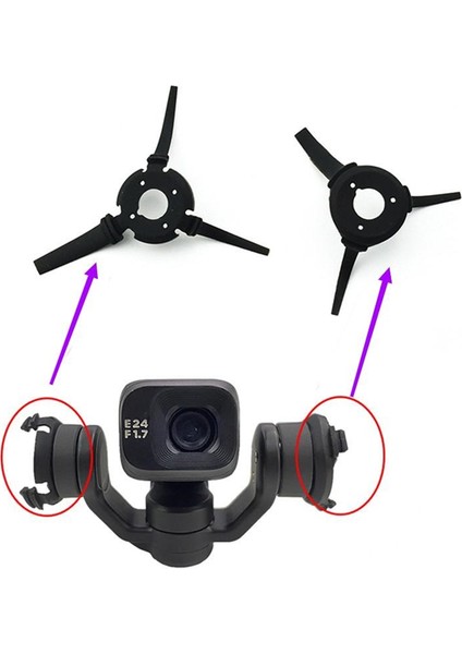 Djı Mini 3 Pro Sol ve Sağ Için Gimbal Yan Kesilmemiş Kauçuk Amortisörler Amortisör Yastığı Amortisör Topu Yedek Parça (Yurt Dışından) modelleri