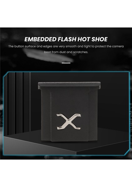 Fuji Için Uygun X-T4 X-T3 X-T2 X-T30 X-T20 X-E3 X-E2 X-Pro3 X-Pro2 X30 X10 Sıcak Ayakkabı Gömülü Flaş Sıcak Ayakkabı Siyah (Yurt Dışından) indirimleri