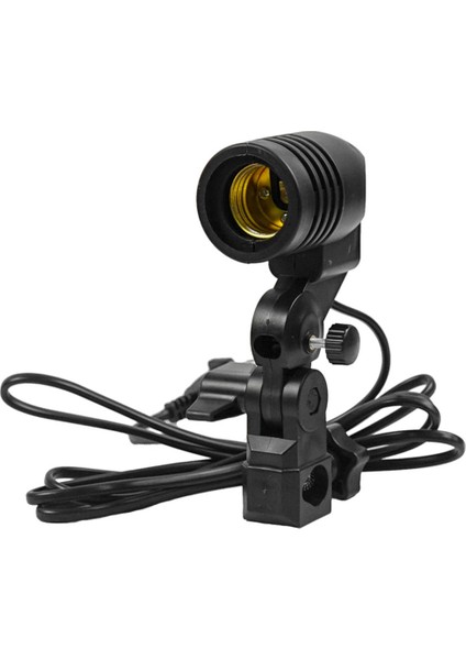 Işık Lambası Fotoğraf Stüdyosu E27 Ac Soket Fotoğraf 1.8 M Kablo Kordon Ampul Standı Şemsiye Tutucu Ampul Montaj Abd Plug (Yurt Dışından) fiyatları