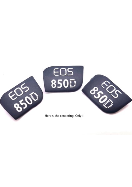 Canon Kapak Logosu Isim Plakası Onarım Parçaları 850D Slr Gövde Isim Plakası Etiketi Için (Yurt Dışından) modelleri