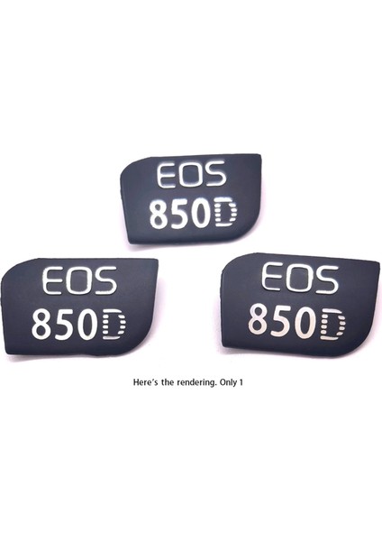 Canon Kapak Logosu Isim Plakası Onarım Parçaları 850D Slr Gövde Isim Plakası Etiketi Için (Yurt Dışından) fırsatları