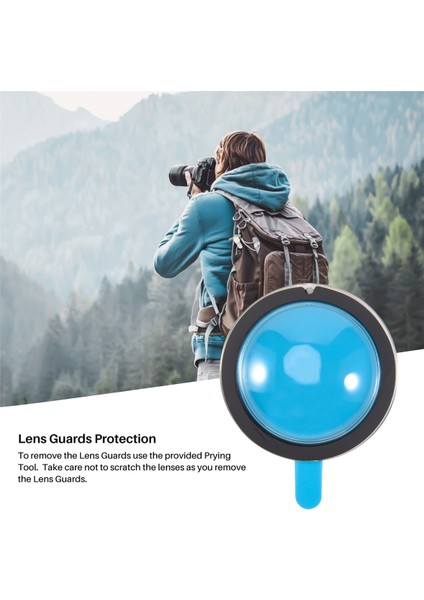 INSTA360 One X2 Lens Muhafızları Koruma Panoramik Lens Koruyucu Spor Kamera Aksesuarları (Yurt Dışından) fırsatları