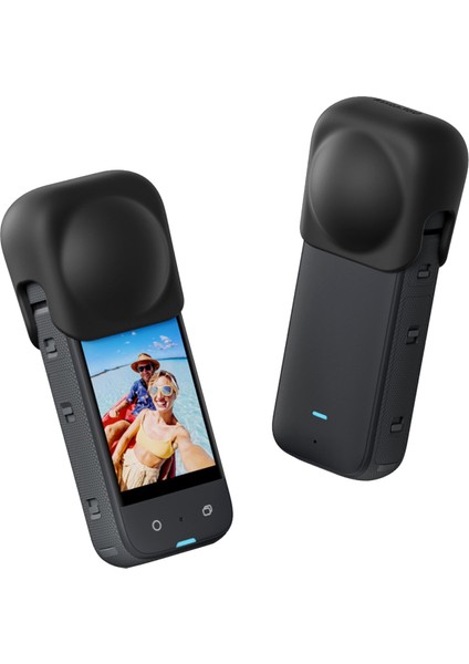 Insta 360 X3 Lens Kapağı Için Lens Kapağı Silikon Lens Koruyucu Insta 360 X3 Aksiyon Kamerası Aksesuarı (Yurt Dışından) fırsatları